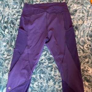 Lululemon 3/4 leggings w/ pockets